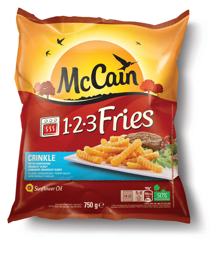 McCain 123 Fries Crinkle 750g